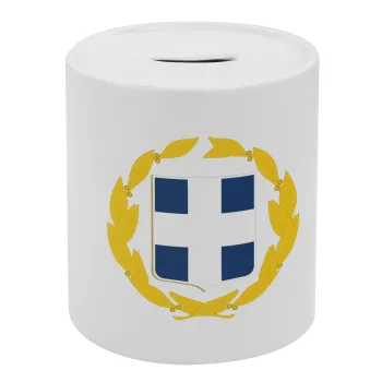 Hellas Εθνόσημο, Κουμπαράς πορσελάνης με τάπα