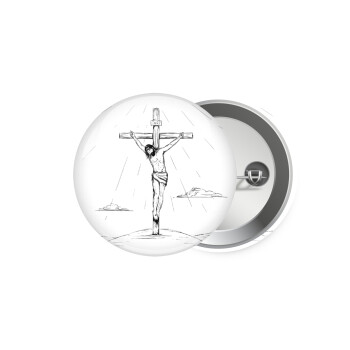 Jesus Christ , Κονκάρδα παραμάνα 5.9cm