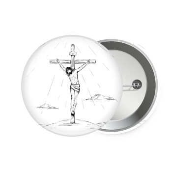 Jesus Christ , Κονκάρδα παραμάνα 7.5cm