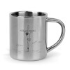 Mug Stainless steel double wall 300ml