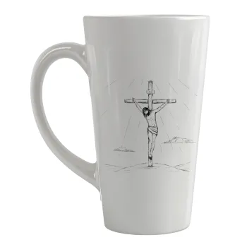 Jesus Christ , Κούπα κωνική Latte Μεγάλη, κεραμική, 450ml