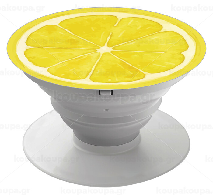 Lemon, Phone Holders Stand White Hand-held Mobile Phone Holder