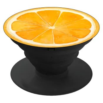 Πορτοκάλι, Phone Holders Stand  Μαύρο Βάση Στήριξης Κινητού στο Χέρι