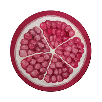 pomegranate, Επιφάνεια κοπής γυάλινη στρογγυλή (30cm)