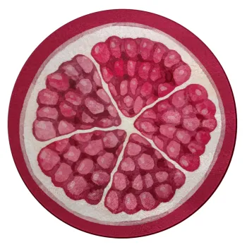 Ρόδι, Επιφάνεια κοπής γυάλινη στρογγυλή (30cm)