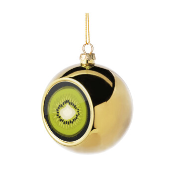 Ακτινίδιο, Χριστουγεννιάτικη μπάλα δένδρου Χρυσή 8cm