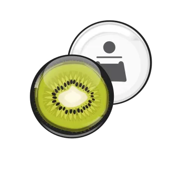 Ακτινίδιο, Μαγνητάκι και ανοιχτήρι μπύρας στρογγυλό διάστασης 5,9cm