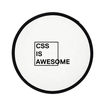 CSS is awesome, Βεντάλια υφασμάτινη αναδιπλούμενη με θήκη (20cm)