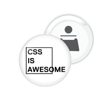 CSS is awesome, Μαγνητάκι και ανοιχτήρι μπύρας στρογγυλό διάστασης 5,9cm