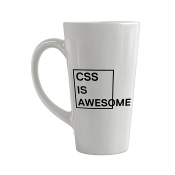 CSS is awesome, Κούπα Latte Μεγάλη, κεραμική, 450ml