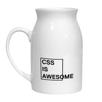 CSS is awesome, Κανάτα Γάλακτος, 450ml (1 τεμάχιο)