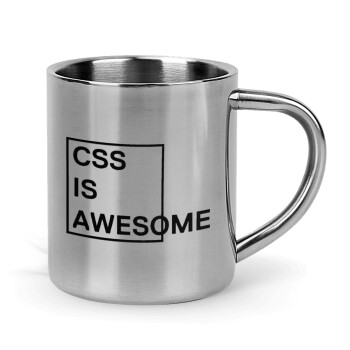 CSS is awesome, Mug Stainless steel double wall 300ml