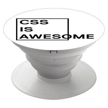 CSS is awesome, Phone Holders Stand  Λευκό Βάση Στήριξης Κινητού στο Χέρι