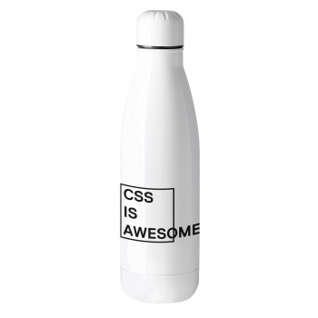 CSS is awesome, Μεταλλικό παγούρι θερμός (Stainless steel), 500ml