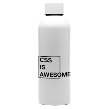 CSS is awesome, Μεταλλικό παγούρι νερού, 304 Stainless Steel 800ml