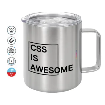 CSS is awesome, Mug Stainless steel double wall 300ml