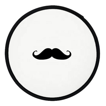 moustache, Βεντάλια υφασμάτινη αναδιπλούμενη με θήκη (20cm)