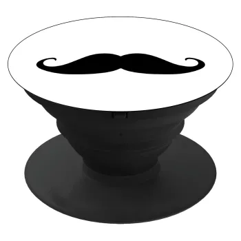 Μουστάκι, Phone Holders Stand  Μαύρο Βάση Στήριξης Κινητού στο Χέρι