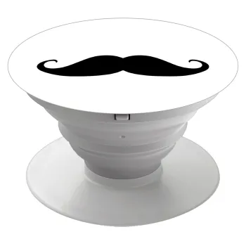 Μουστάκι, Phone Holders Stand  Λευκό Βάση Στήριξης Κινητού στο Χέρι