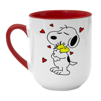 Snoopy Love, Κούπα κεραμική tapered 260ml