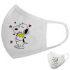 Μάσκα υφασμάτινη υψηλής άνεσης παιδική (Δώρο πλαστική θήκη)
