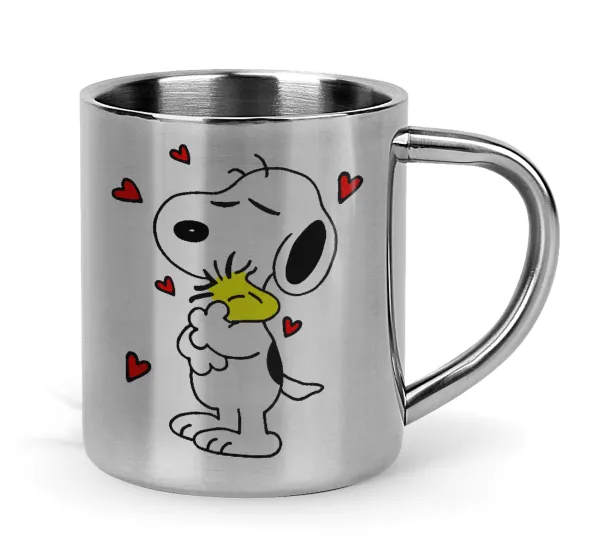 Snoopy Love — Mug Stainless steel double wall 300ml