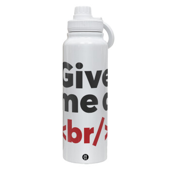 Give me a <br/>, 1L Stainless Steel Thermal Bottle with Phone Holder & Double Wall Insulation