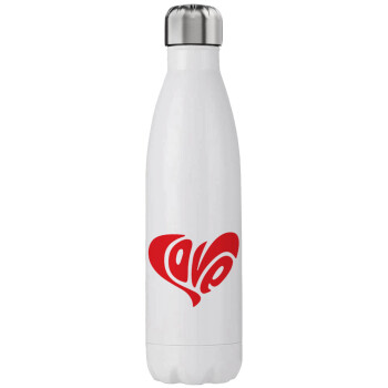 Love, Stainless steel, double-walled, 750ml