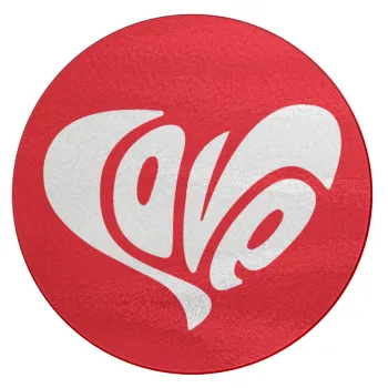 Love, Επιφάνεια κοπής γυάλινη στρογγυλή (30cm)