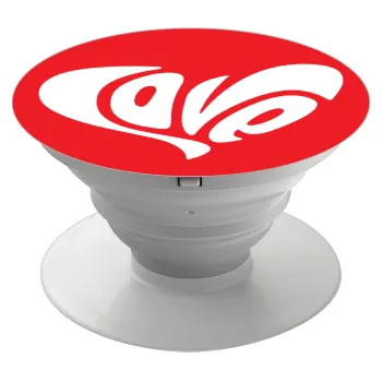 Love, Phone Holders Stand  Λευκό Βάση Στήριξης Κινητού στο Χέρι