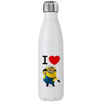 I love by minion, Stainless steel, double-walled, 750ml