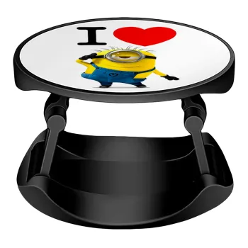 I love by minion, Phone Holders Stand  Stand Hand-held Mobile Phone Holder