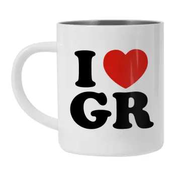 I Love GR, Κούπα Ανοξείδωτη διπλού τοιχώματος 300ml