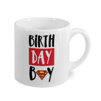 Birth day Boy (superman), Κουπάκι κεραμικό, για espresso 150ml
