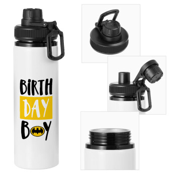 Birth day Boy (batman), Metal water bottle with safety cap, aluminum 850ml