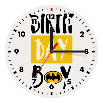 Birth day Boy (batman), Wooden wall clock (20cm)