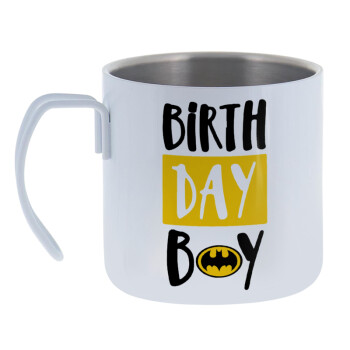 Birth day Boy (batman), Mug Stainless steel double wall 400ml