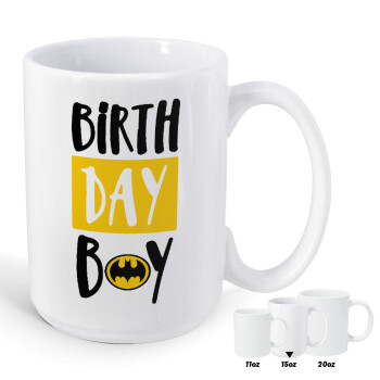 Birth day Boy (batman), Κούπα Mega, κεραμική, 450ml