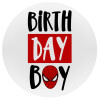 Birth day Boy (spiderman), Mousepad Round 20cm