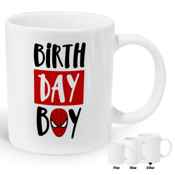 Birth day Boy (spiderman), Κούπα Giga, κεραμική, 590ml