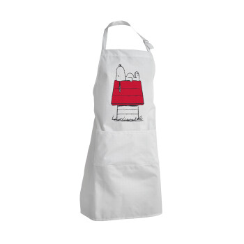 Το σπίτι του snoopy, Ποδιά Σεφ Ολόσωμη Ενήλικων (με ρυθμιστικά και 2 τσέπες)