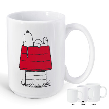 Το σπίτι του snoopy, Κούπα Mega, κεραμική, 450ml