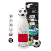 Soccer Metal mug thermos, double wall, 550ml