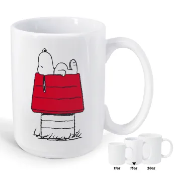 Το σπίτι του snoopy, Κούπα Mega, κεραμική, 450ml
