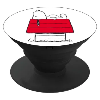 Το σπίτι του snoopy, Phone Holders Stand  Black Hand-held Mobile Phone Holder