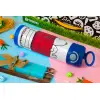 Easter candle, Childrens hot water bottle, stainless steel, with safety straw, BLUE (500ml)