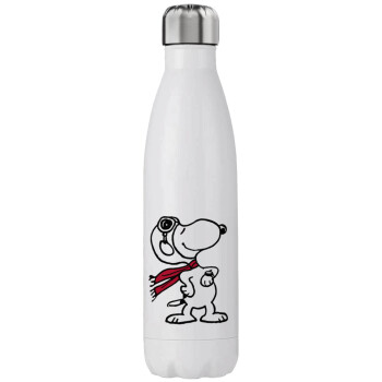 Snoopy ο πιλότος, Stainless steel, double-walled, 750ml