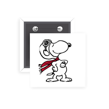 Snoopy ο πιλότος, Κονκάρδα παραμάνα τετράγωνη 5x5cm