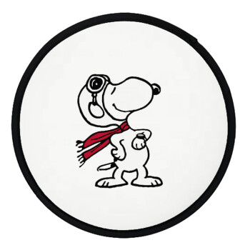 Snoopy ο πιλότος, Βεντάλια υφασμάτινη αναδιπλούμενη με θήκη (20cm)
