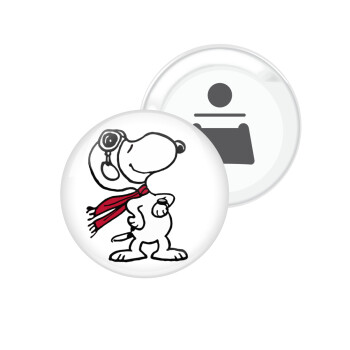 Snoopy ο πιλότος, Μαγνητάκι και ανοιχτήρι μπύρας στρογγυλό διάστασης 5,9cm